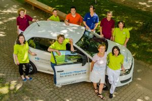 Das Team des Ambulanten Dienstes des Evangelischen Stift Freiburg.