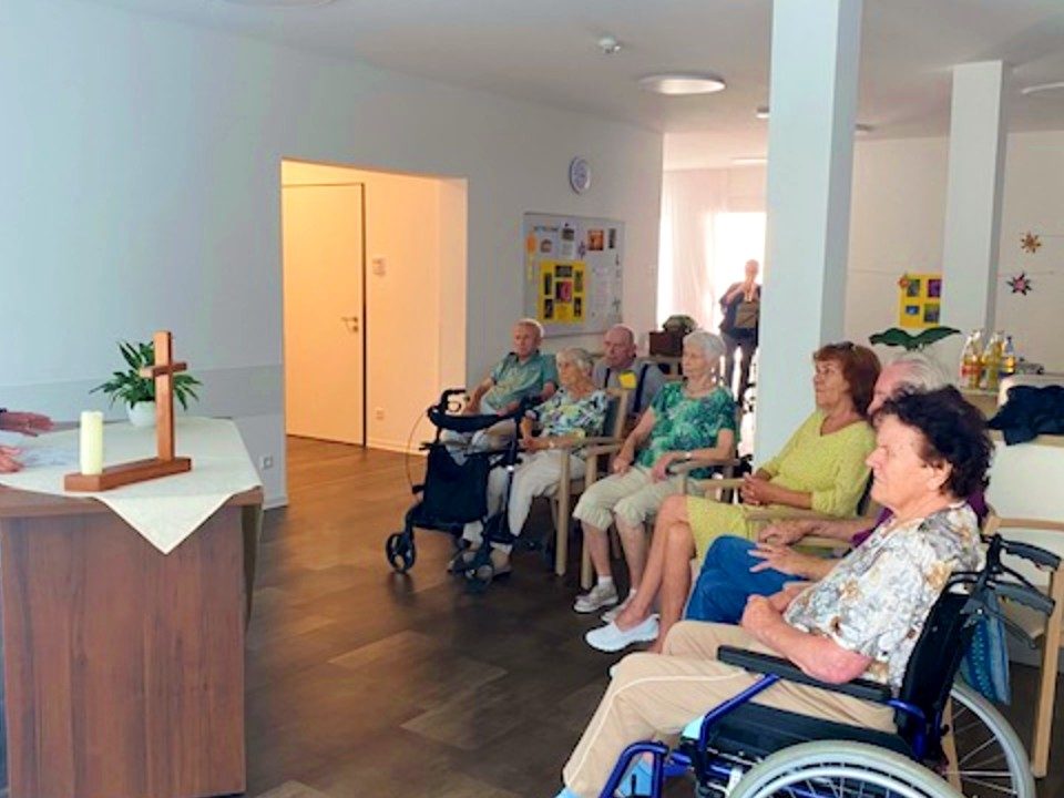 Gottesdienst im Seniorenstift Teningen