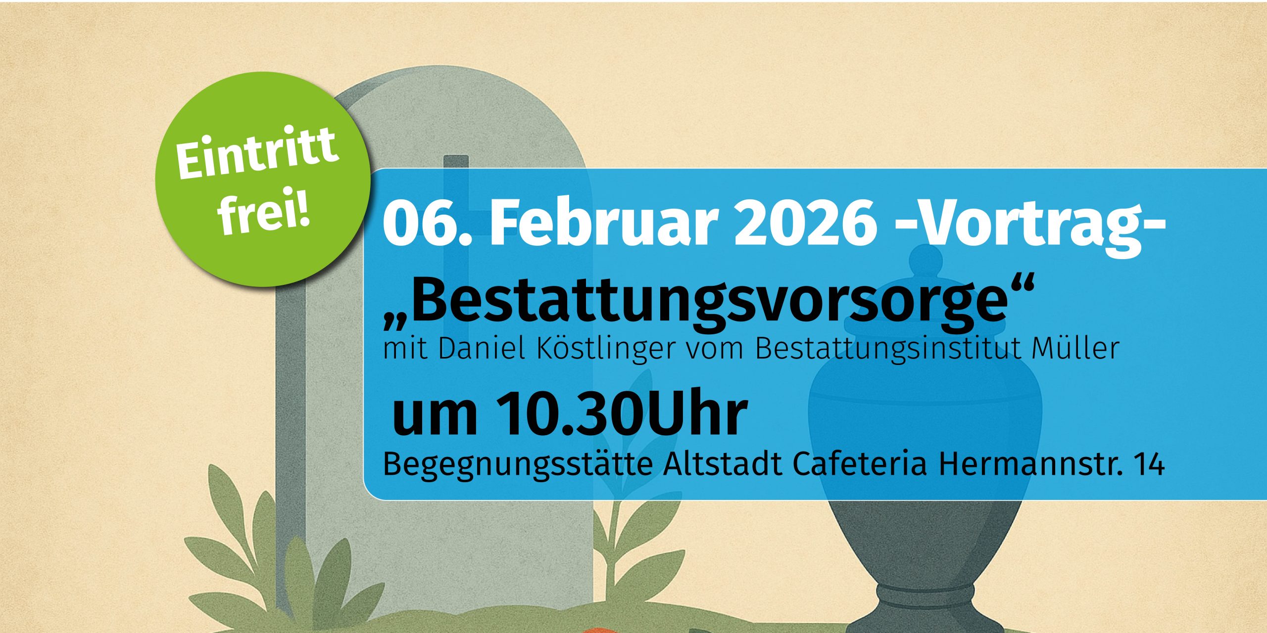 Master Slider Vortrag Bestattungsvorsorge